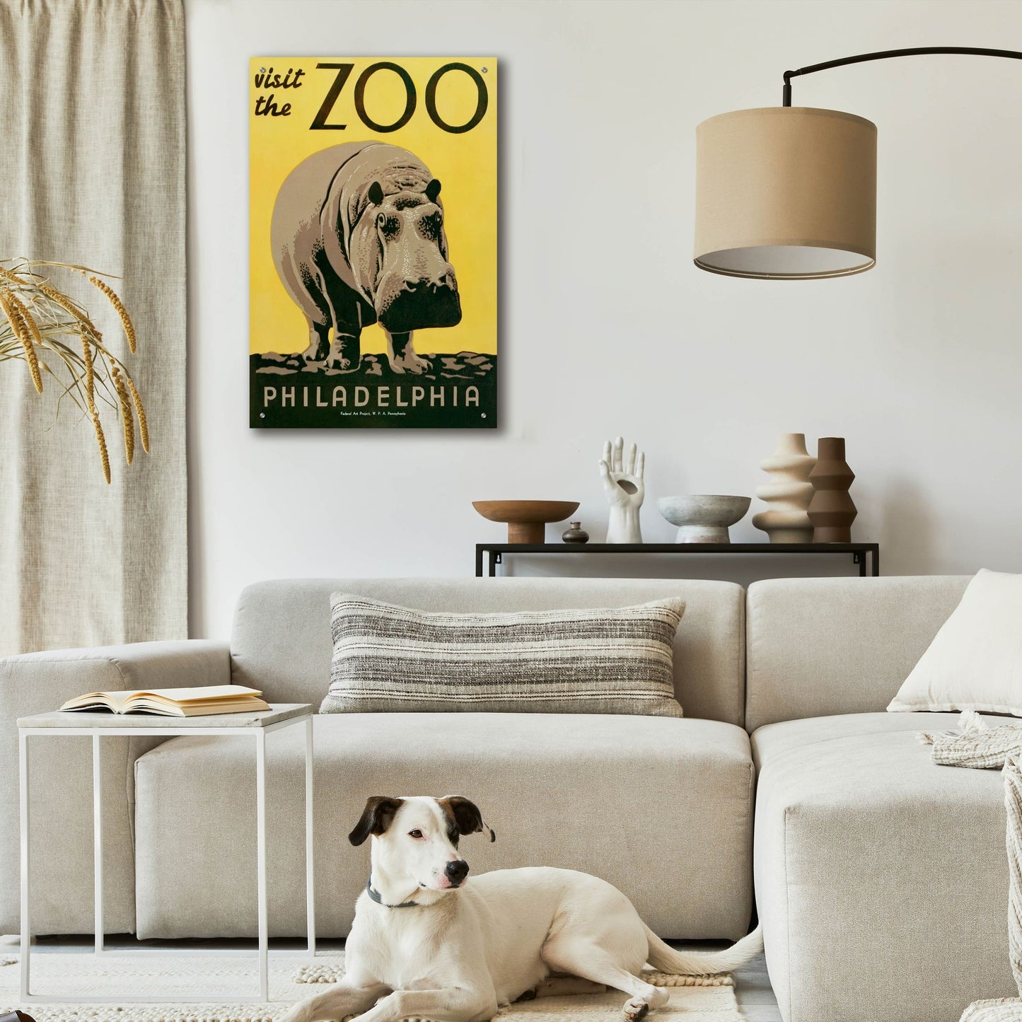 Epic Art 'Visit The Zoo' by Unknown, Acrylic Glass Wall Art,24x36