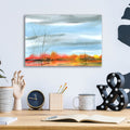 Interference; The Voice You Hear Is Your Own by Caryn Vainio - 16x12 acrylic wall art in a room