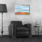 Interference; The Voice You Hear Is Your Own by Caryn Vainio - 24x16 acrylic wall art in a room
