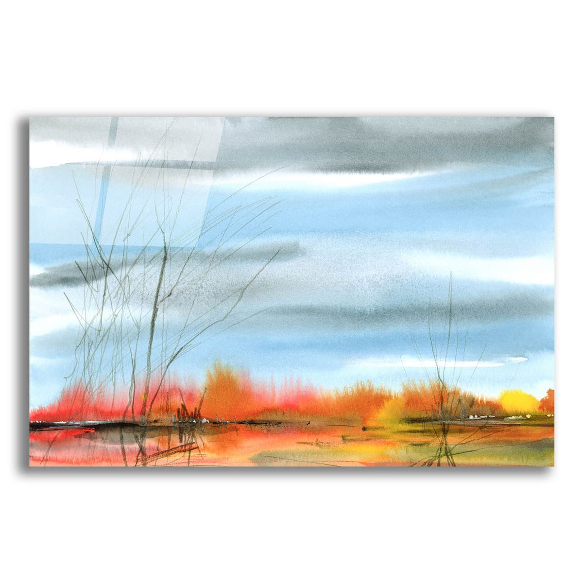 Interference; The Voice You Hear Is Your Own by Caryn Vainio acrylic glass wall art