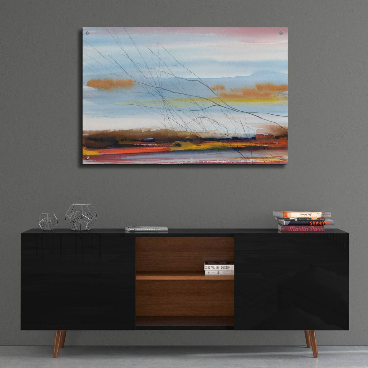 Still Air by Caryn Vainio - 36x24 acrylic wall art in a room