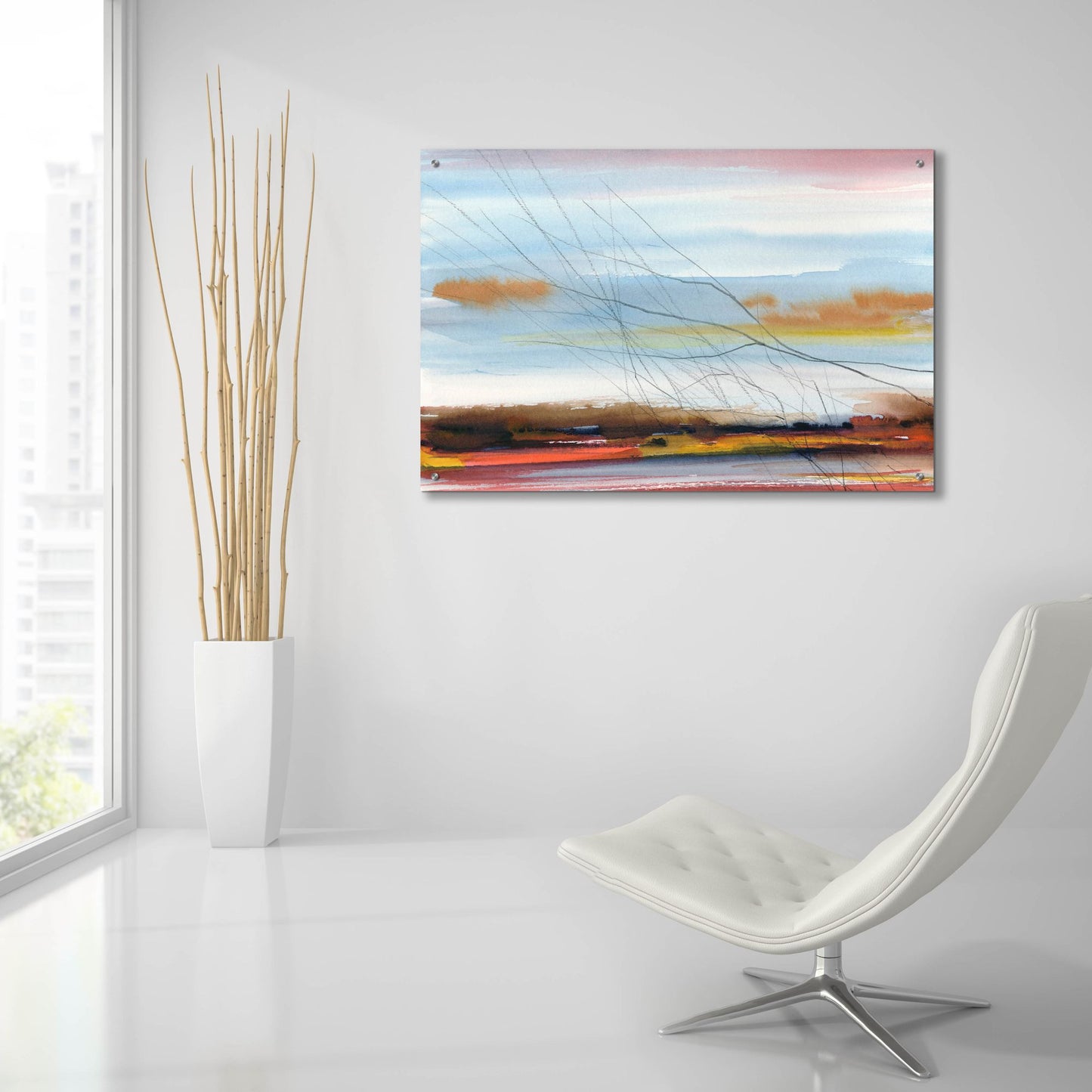 Epic Art 'Still Air' by Caryn Vainio, Acrylic Glass Wall Art,36x24