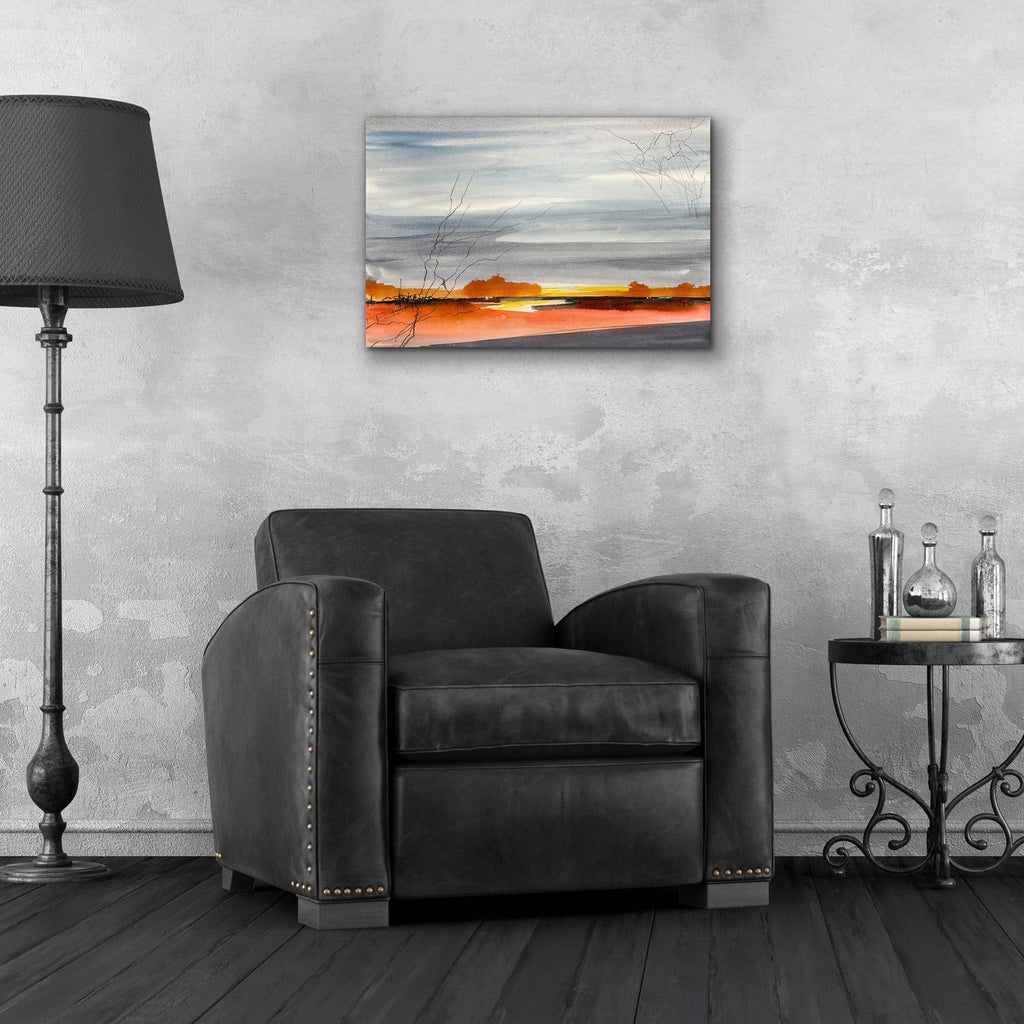 To Hear Is Not To Listen by Caryn Vainio - 24x16 acrylic wall art in a room