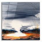 Toward The Sky Deep Water by Caryn Vainio acrylic glass wall art