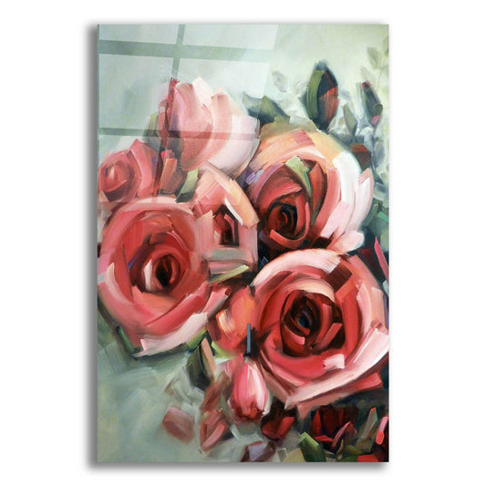 Epic Art 'Amid Scent Of Roses' by Holly Van Hart, Acrylic Glass Wall Art
