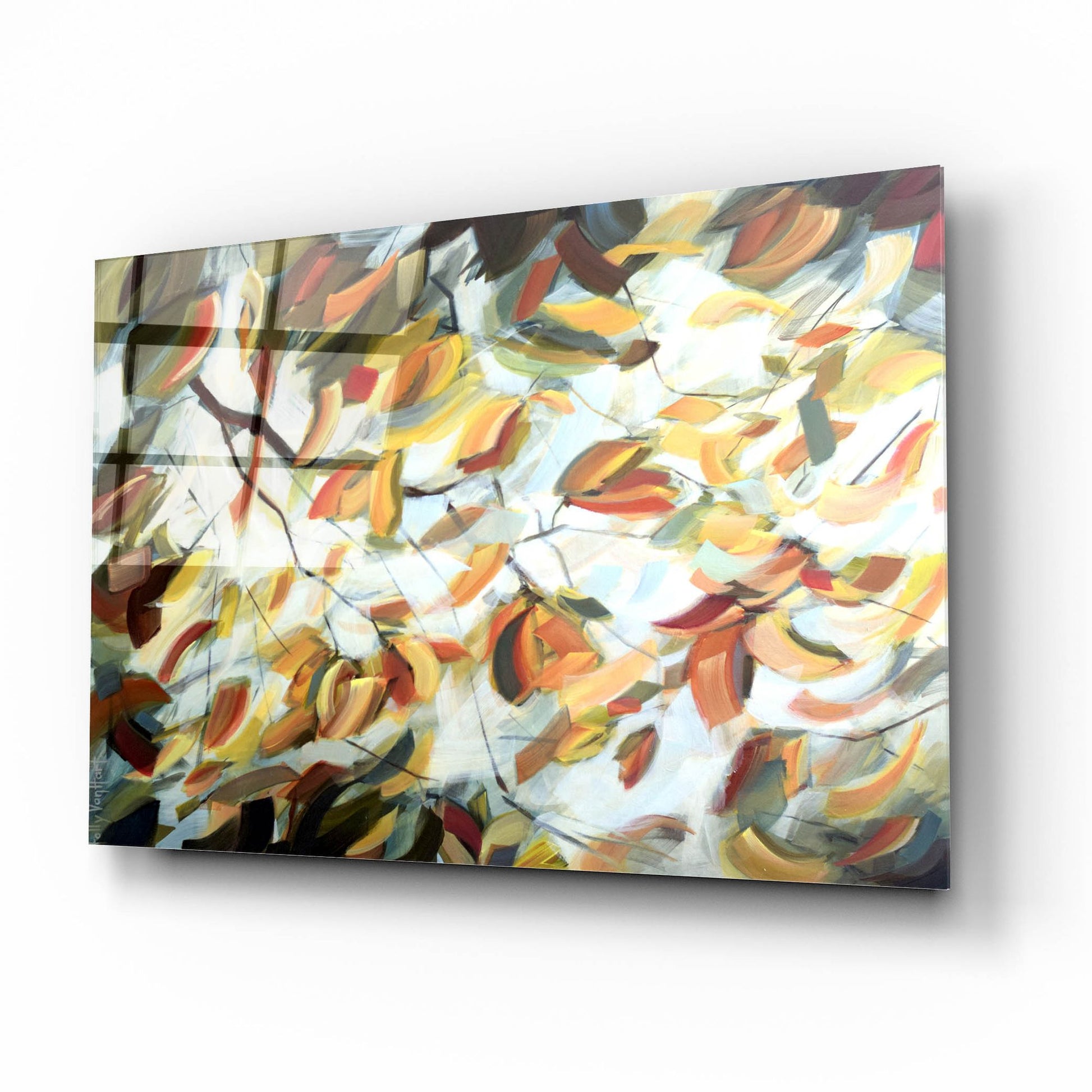 Epic Art 'Branching Boundlessly' by Holly Van Hart, Acrylic Glass Wall Art,16x12