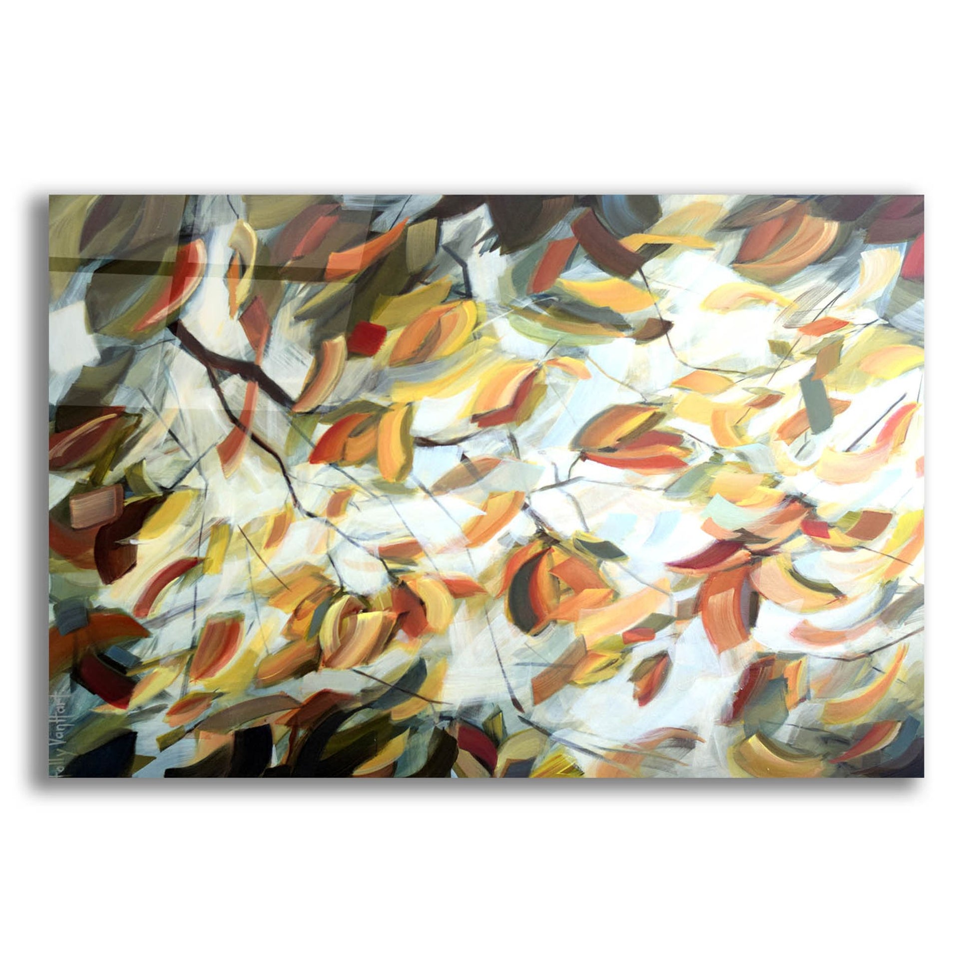 Epic Art 'Branching Boundlessly' by Holly Van Hart, Acrylic Glass Wall Art,24x16