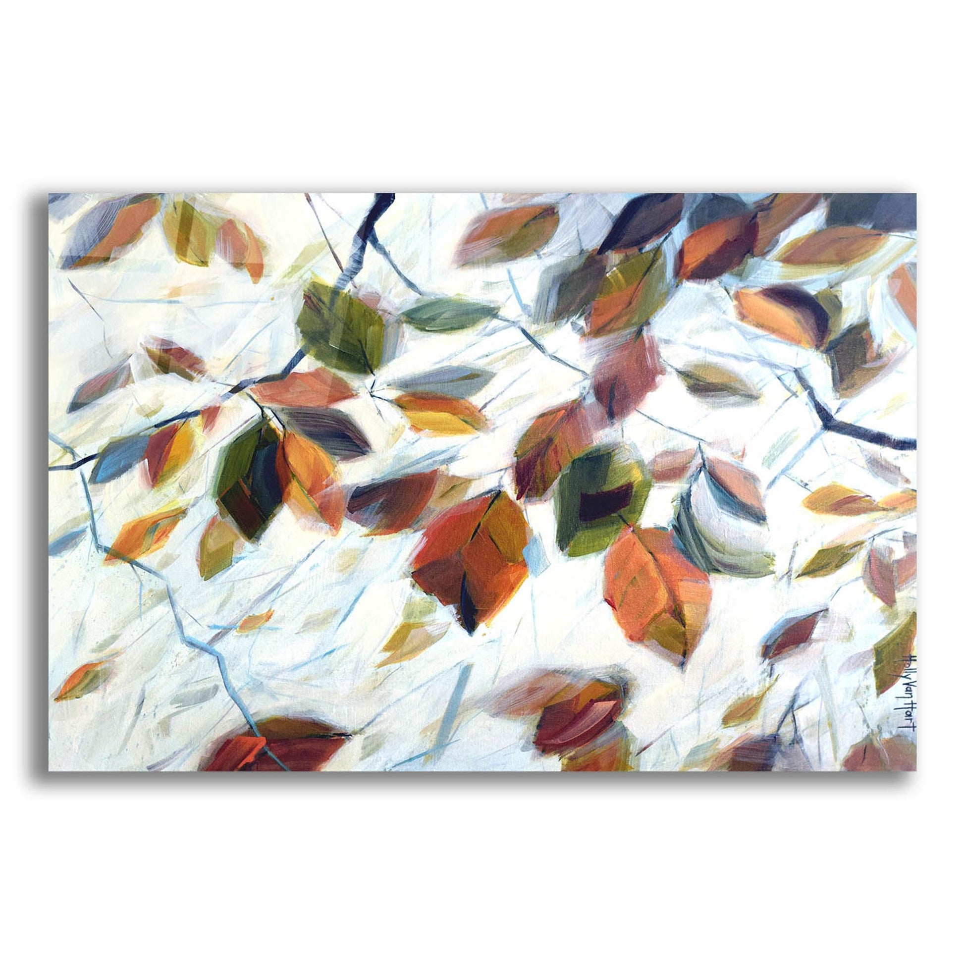 Epic Art 'Breath Of Autumn' by Holly Van Hart, Acrylic Glass Wall Art,24x16