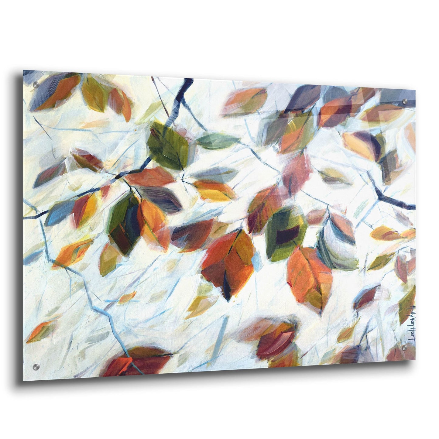 Epic Art 'Breath Of Autumn' by Holly Van Hart, Acrylic Glass Wall Art,36x24