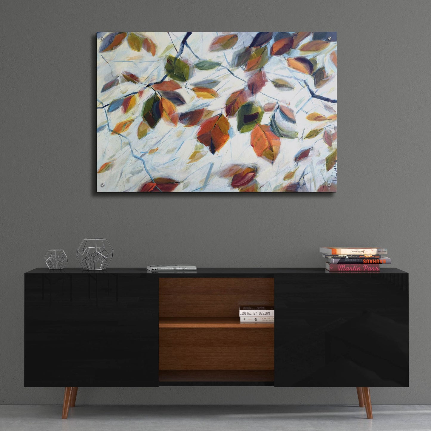 Epic Art 'Breath Of Autumn' by Holly Van Hart, Acrylic Glass Wall Art,36x24