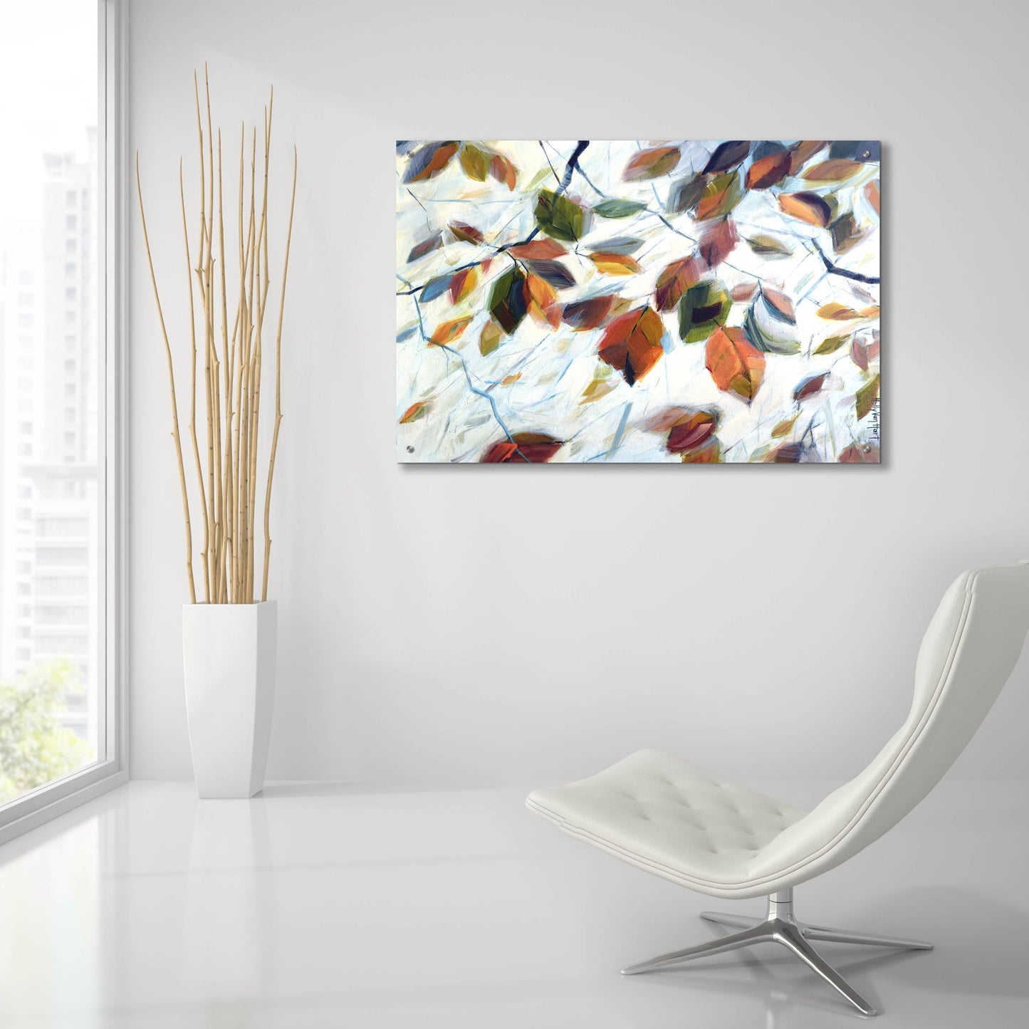 Epic Art 'Breath Of Autumn' by Holly Van Hart, Acrylic Glass Wall Art,36x24