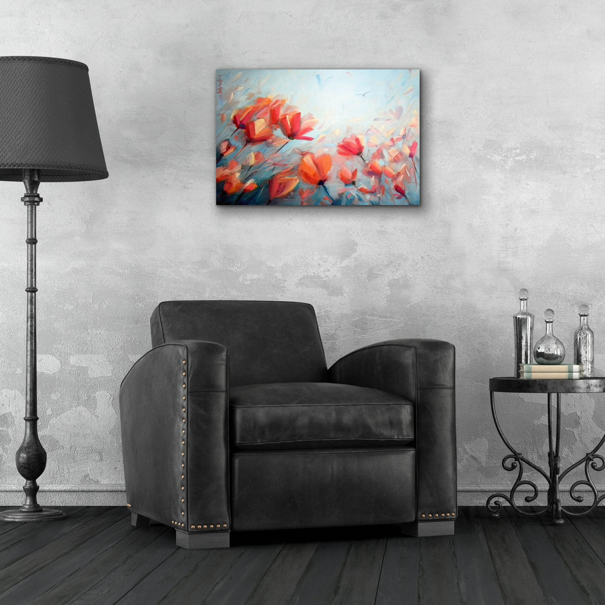Epic Art 'Dreaming In Full Color' by Holly Van Hart, Acrylic Glass Wall Art,24x16