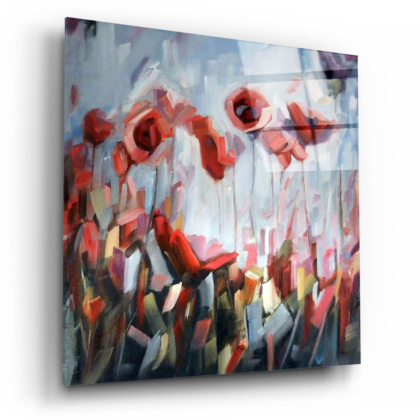 Epic Art 'Enraptured' by Holly Van Hart, Acrylic Glass Wall Art,12x12