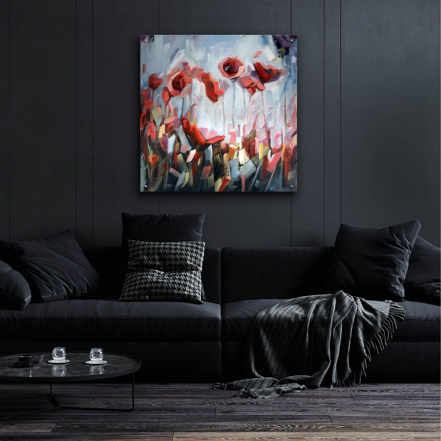 Epic Art 'Enraptured' by Holly Van Hart, Acrylic Glass Wall Art,36x36