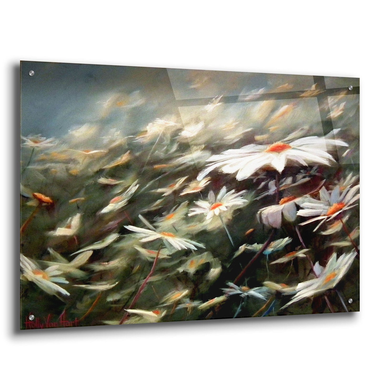 Epic Art 'Field Of Dreams' by Holly Van Hart, Acrylic Glass Wall Art,36x24