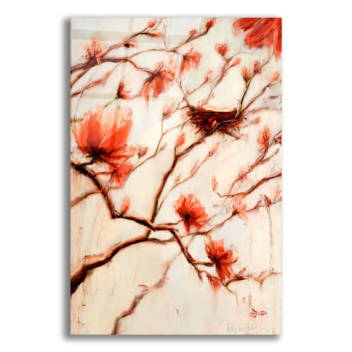 Epic Art 'Flush With Possibilities' by Holly Van Hart, Acrylic Glass Wall Art
