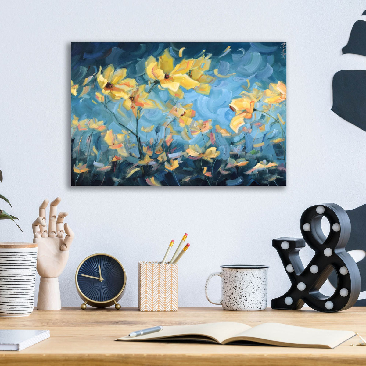 Epic Art 'How Dreams Are Made' by Holly Van Hart, Acrylic Glass Wall Art,16x12