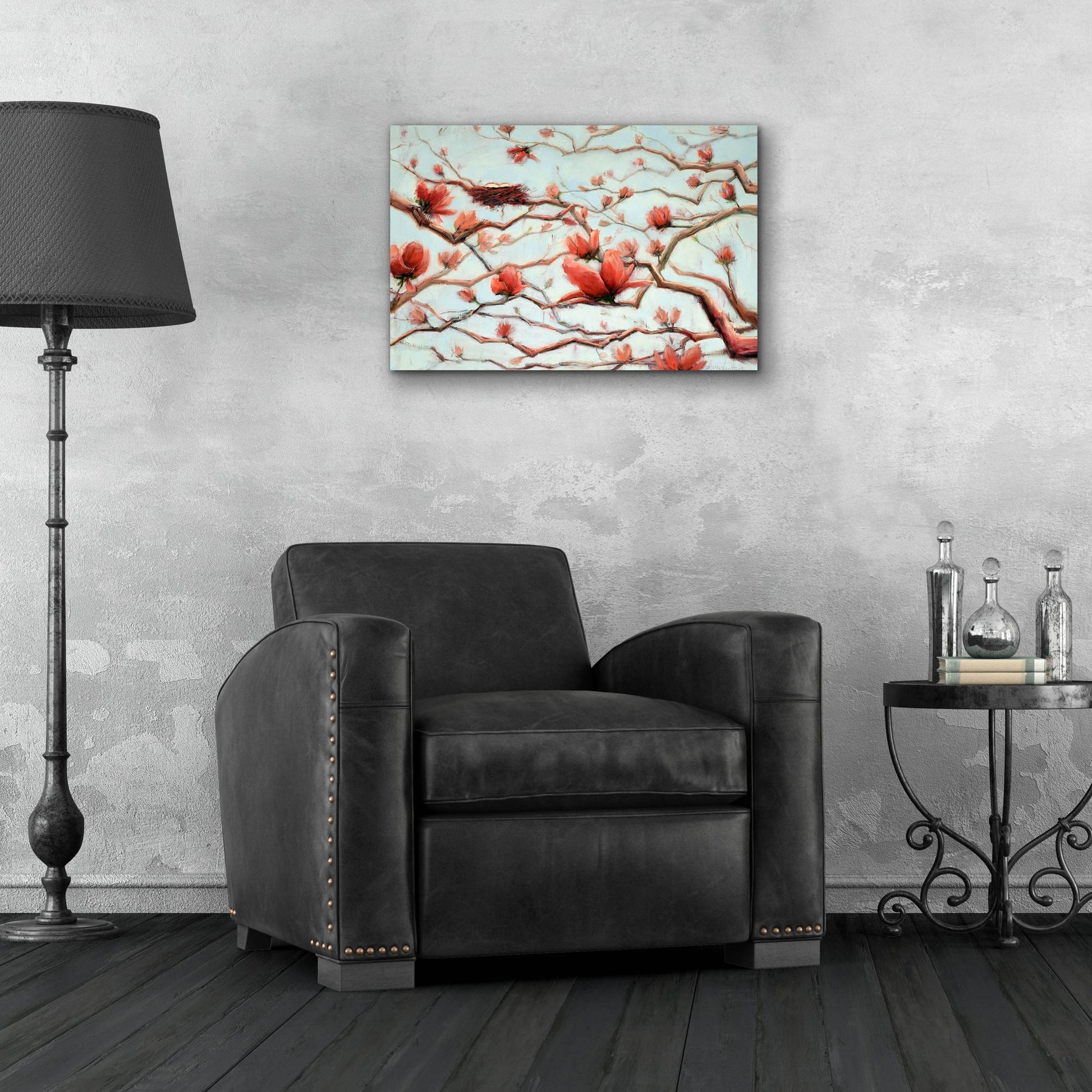 Epic Art 'Possibilities In Full Bloom' by Holly Van Hart, Acrylic Glass Wall Art,24x16