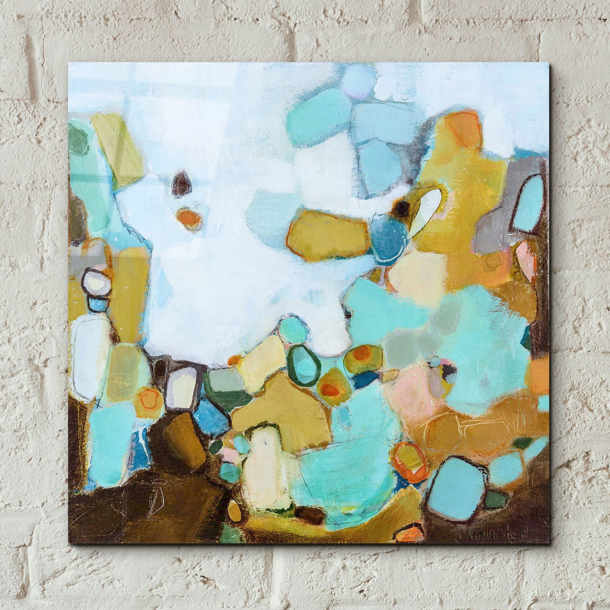 Epic Art 'Along The Way' by Jamie Van Landuyt, Acrylic Glass Wall Art,12x12