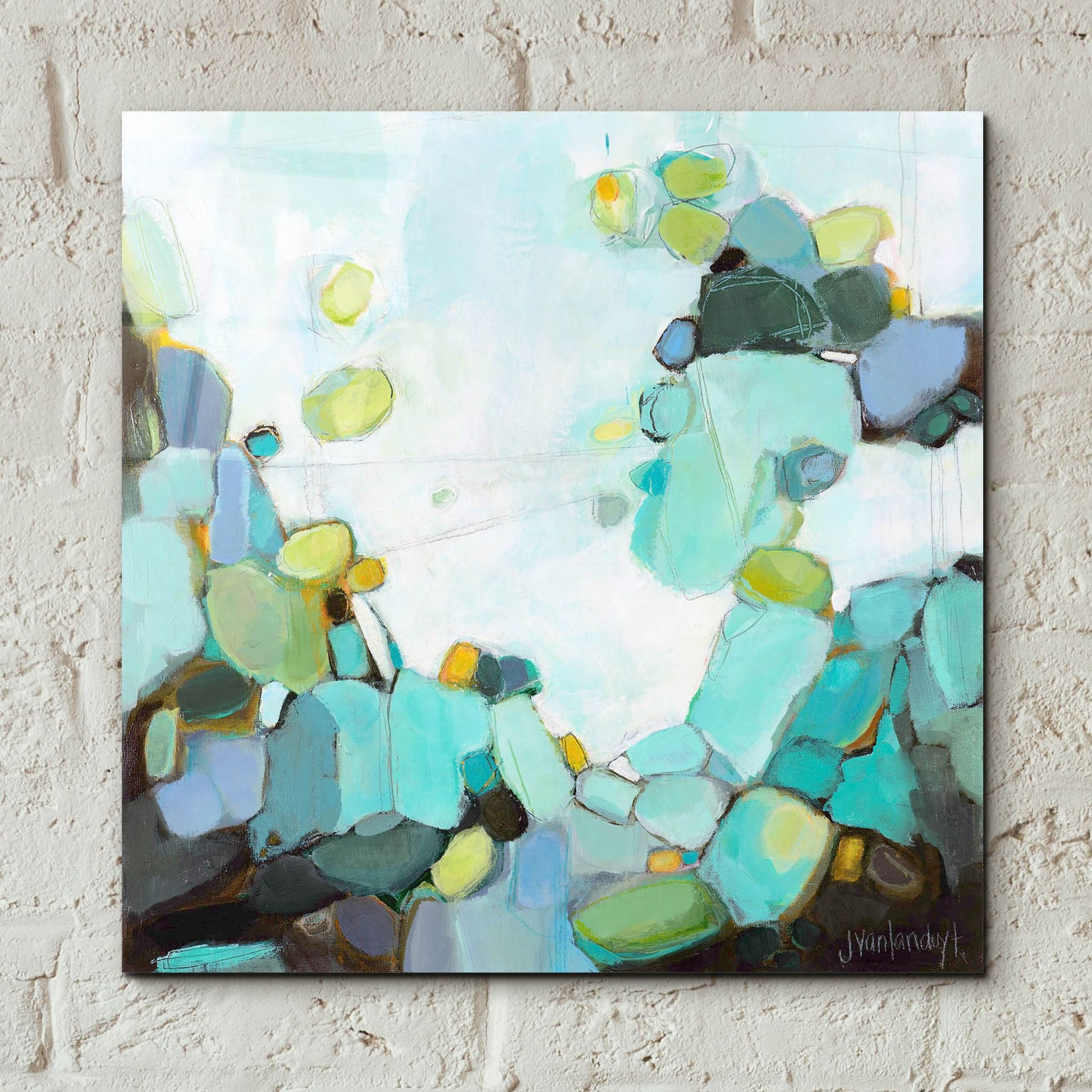 Epic Art 'Freshwater' by Jamie Van Landuyt, Acrylic Glass Wall Art,12x12