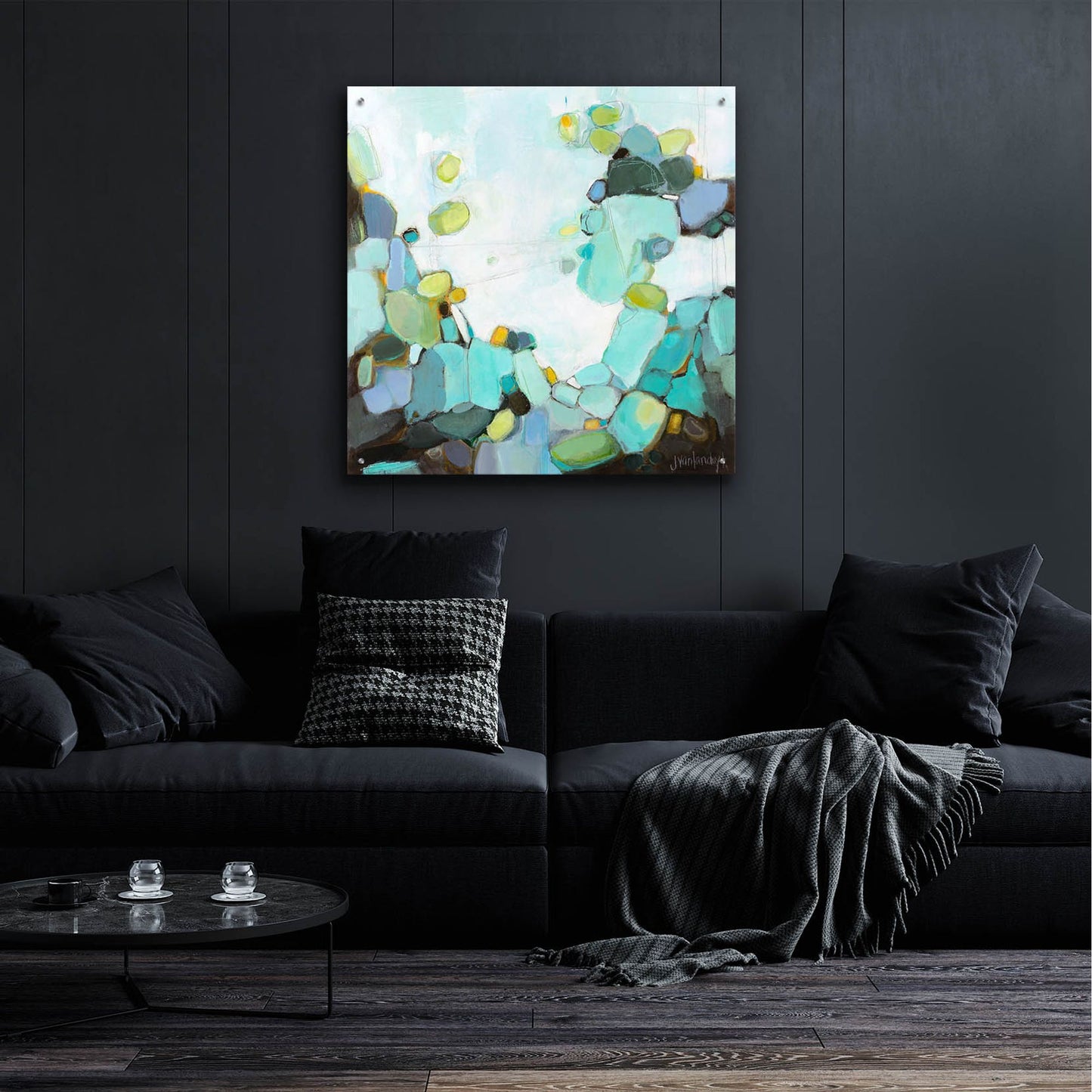 Epic Art 'Freshwater' by Jamie Van Landuyt, Acrylic Glass Wall Art,36x36