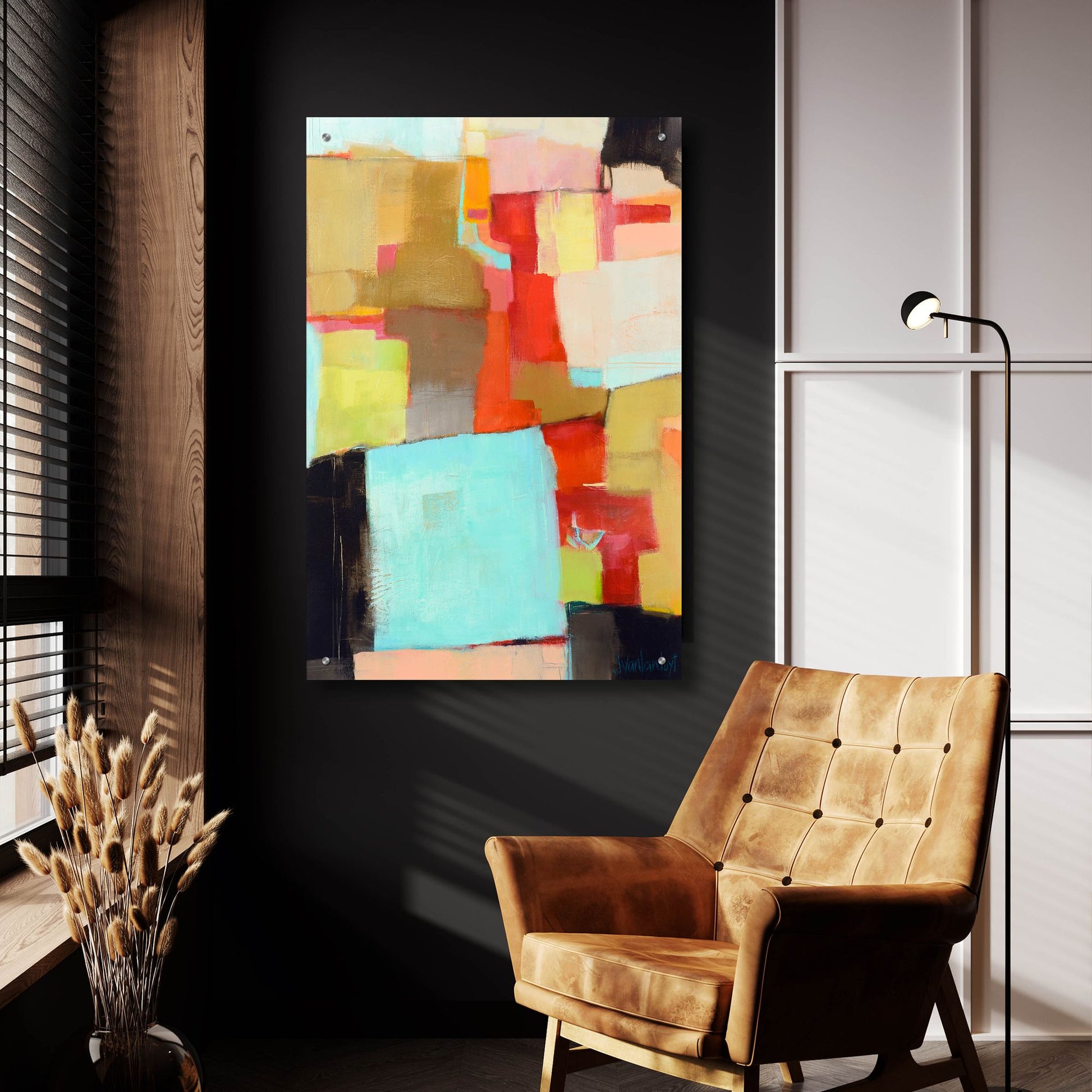 Epic Art 'Jigsaw' by Jamie Van Landuyt, Acrylic Glass Wall Art,24x36