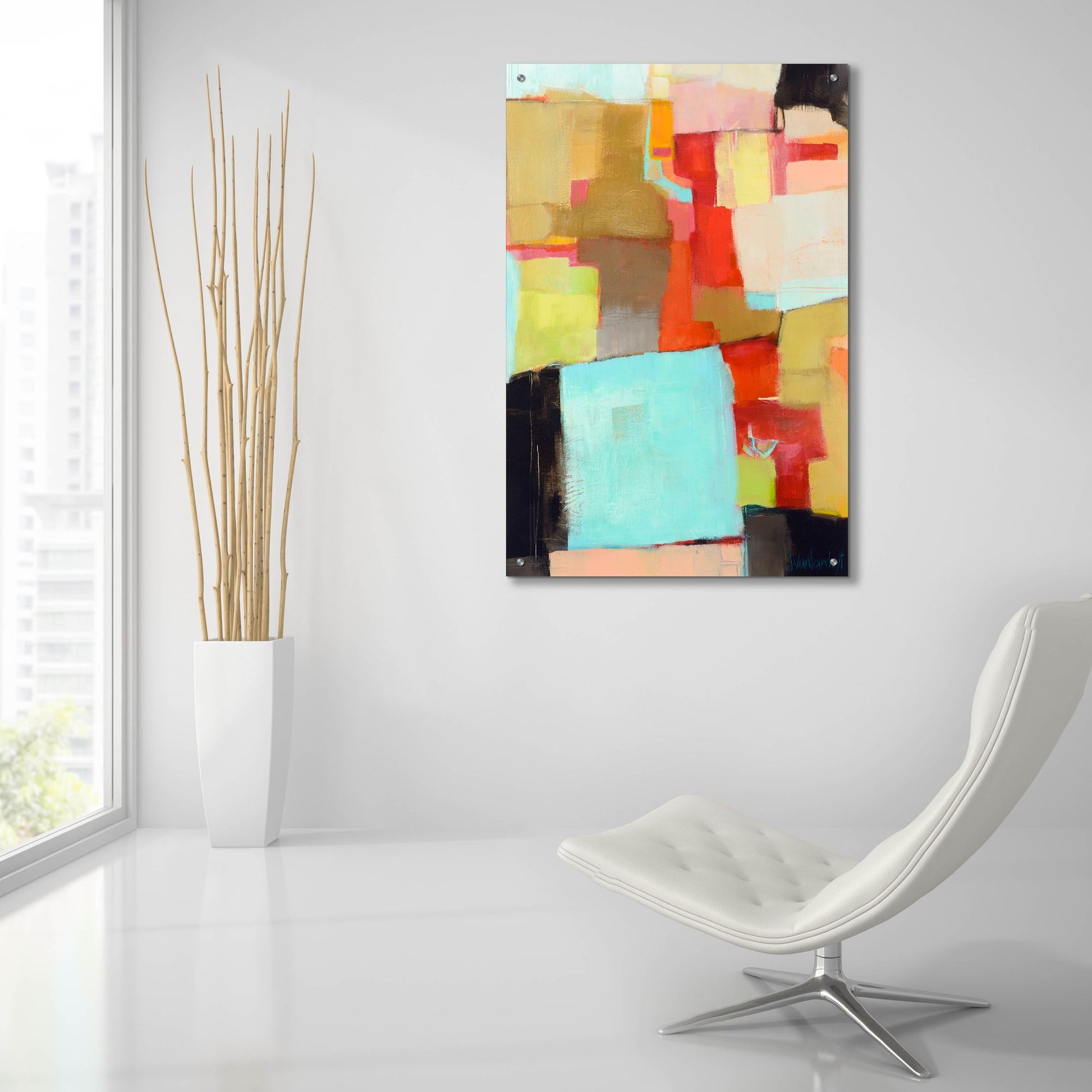 Epic Art 'Jigsaw' by Jamie Van Landuyt, Acrylic Glass Wall Art,24x36