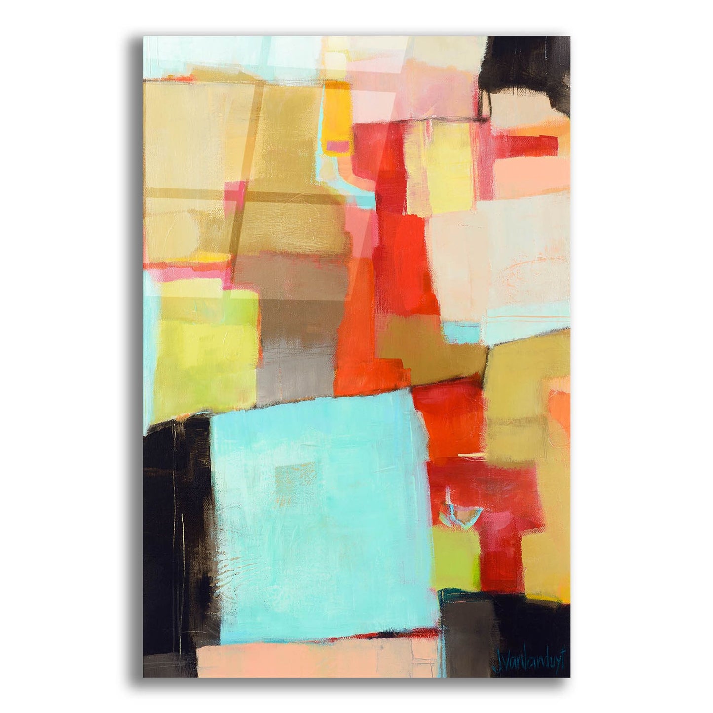 Epic Art 'Jigsaw' by Jamie Van Landuyt, Acrylic Glass Wall Art