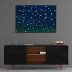 Epic Art 'Boat Conference - Amalfi Coast' by Verne Varona, Acrylic Glass Wall Art,36x24