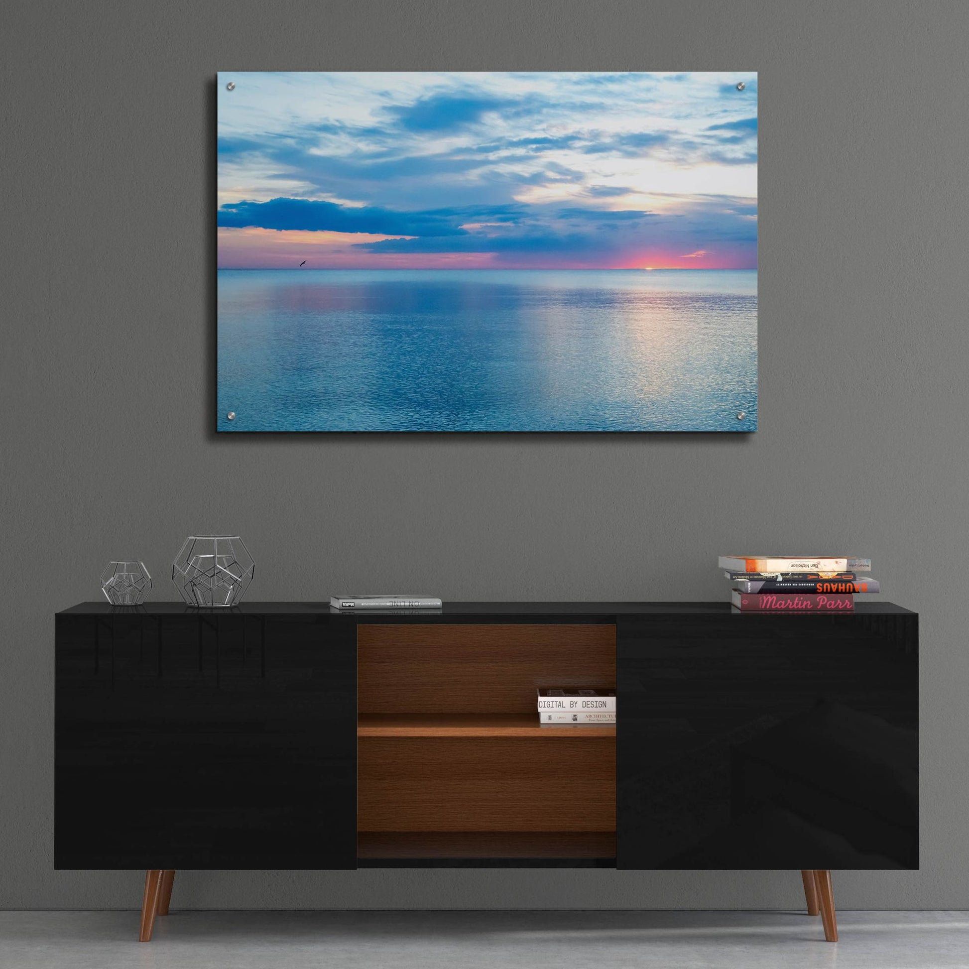 Epic Art 'Calm' by Verne Varona, Acrylic Glass Wall Art,36x24