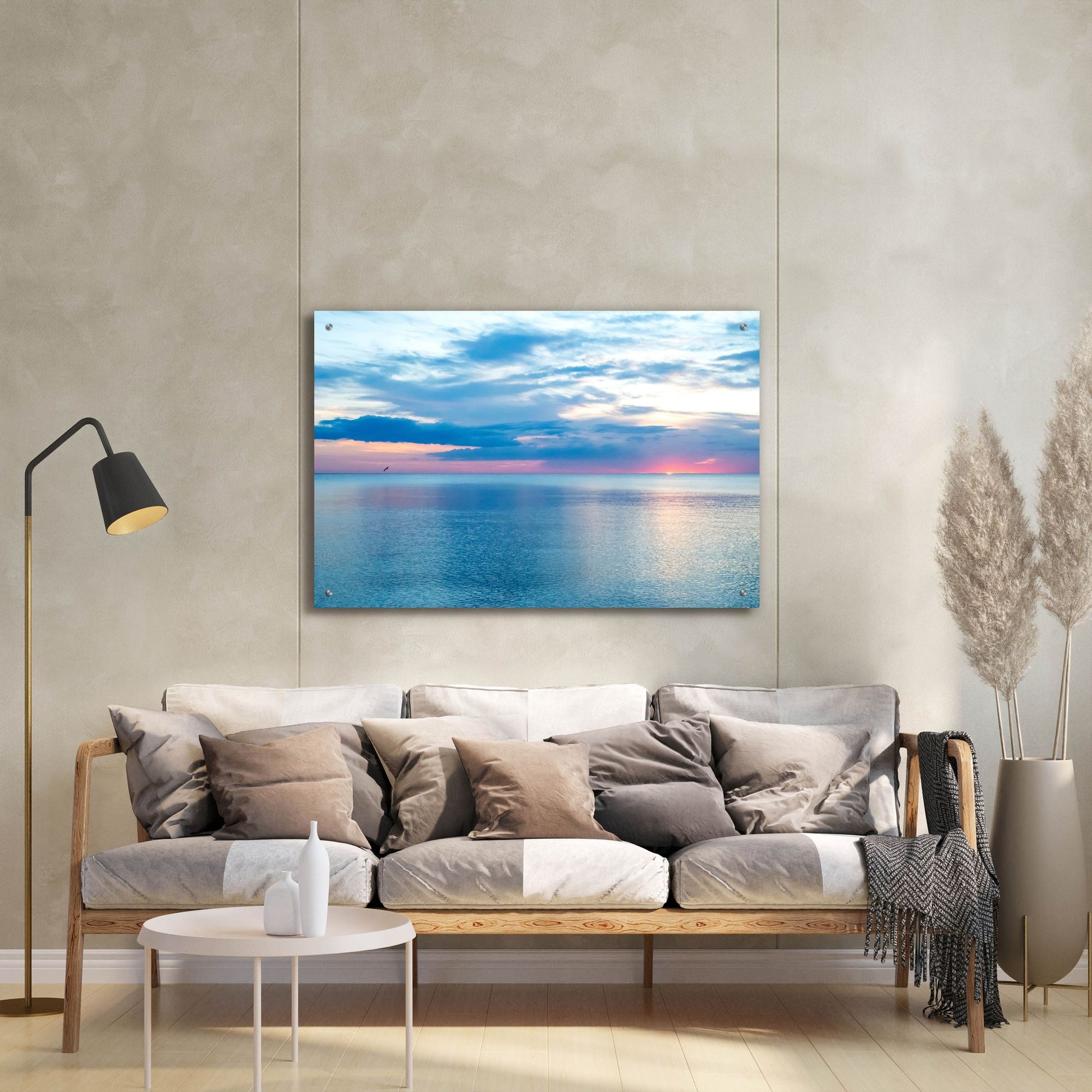 Epic Art 'Calm' by Verne Varona, Acrylic Glass Wall Art,36x24