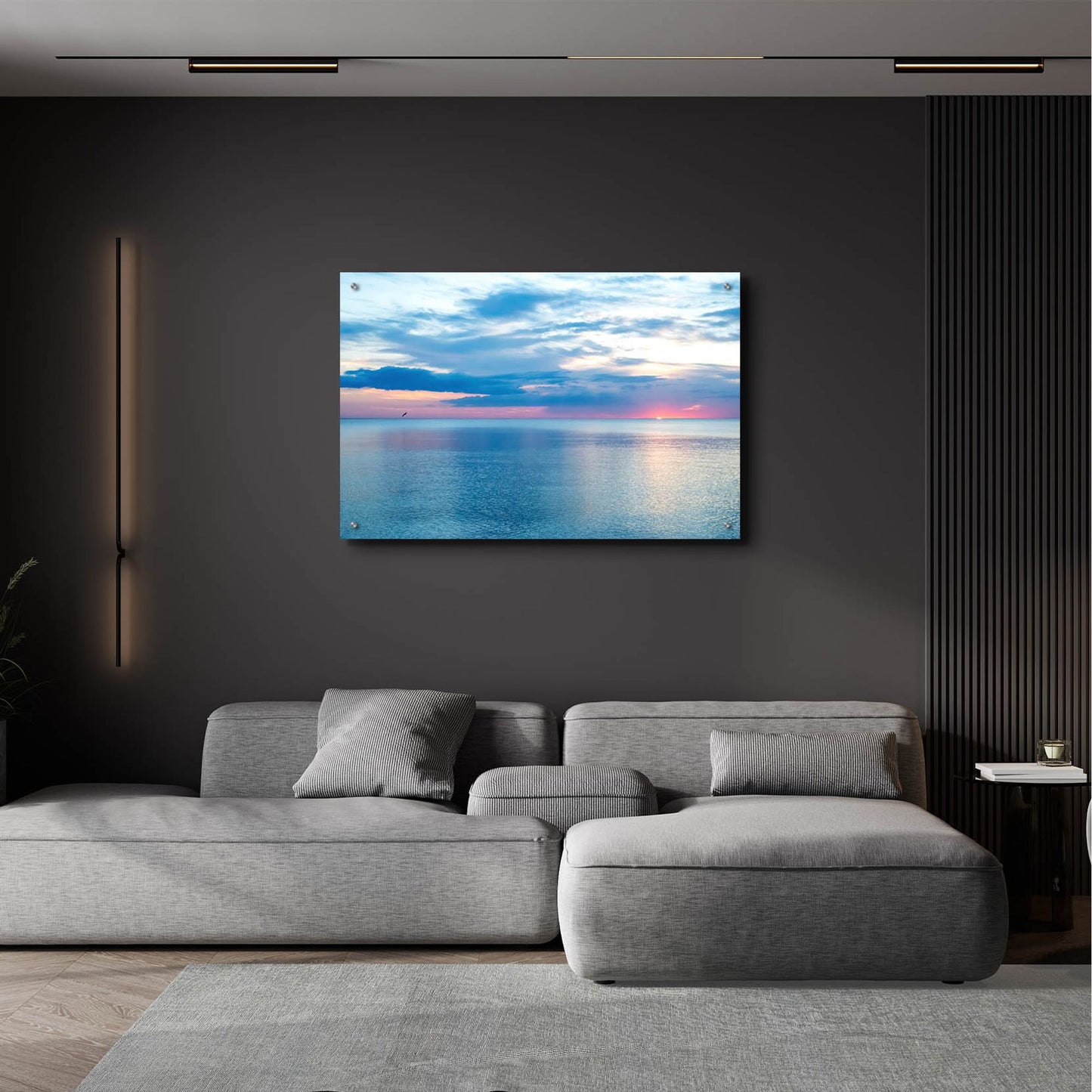 Epic Art 'Calm' by Verne Varona, Acrylic Glass Wall Art,36x24