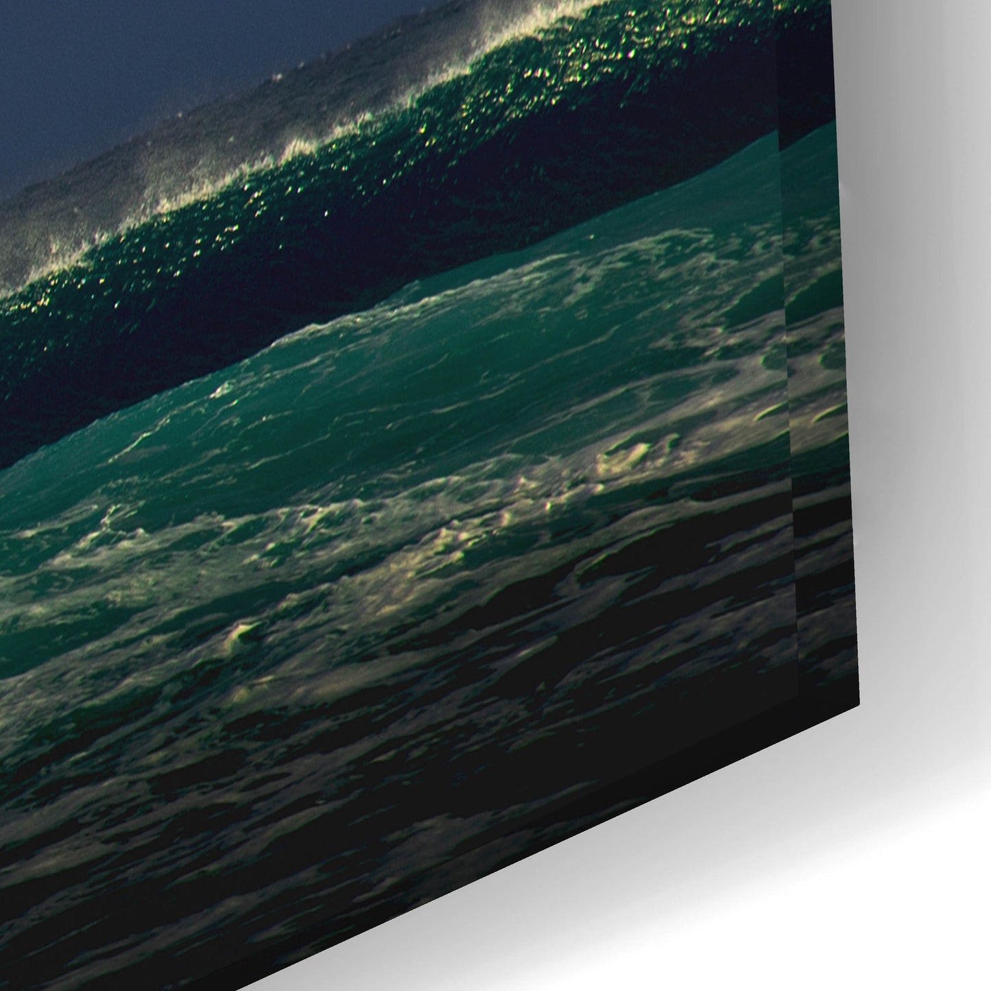 Epic Art 'Divine Wave' by Verne Varona, Acrylic Glass Wall Art,24x16