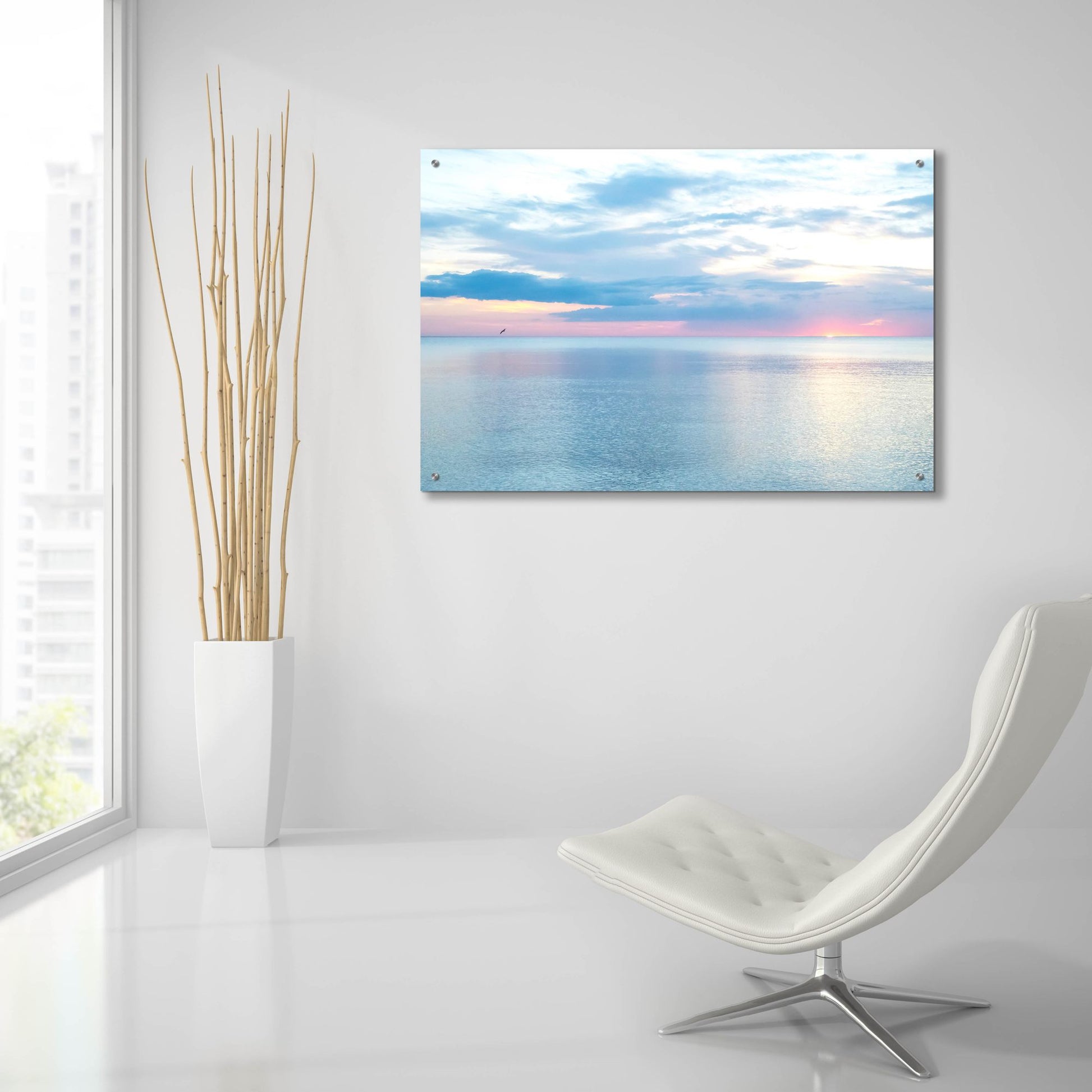 Epic Art 'Hurricane Calm' by Verne Varona, Acrylic Glass Wall Art,36x24