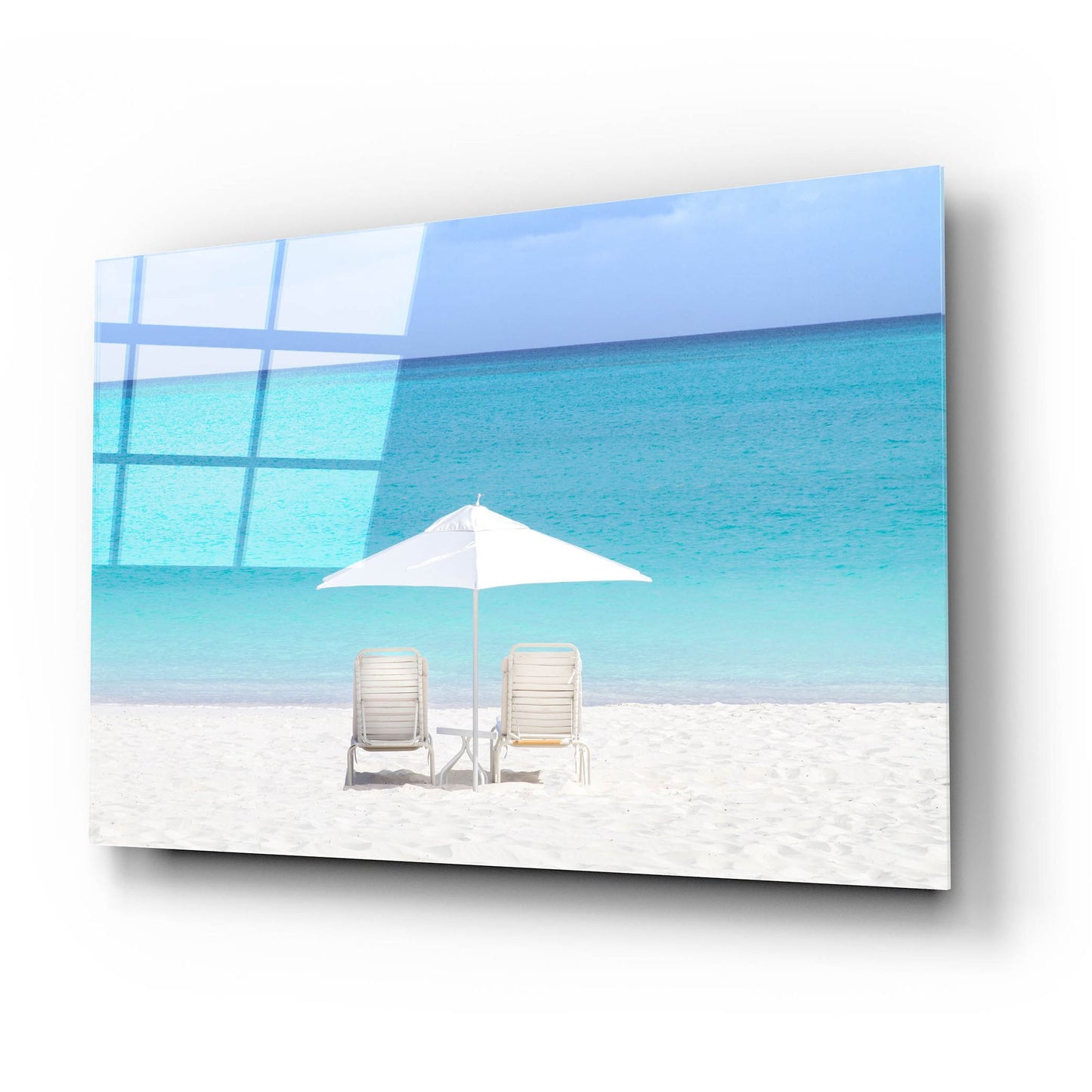 Epic Art 'Turks And Caicos Island' by Verne Varona, Acrylic Glass Wall Art,24x16