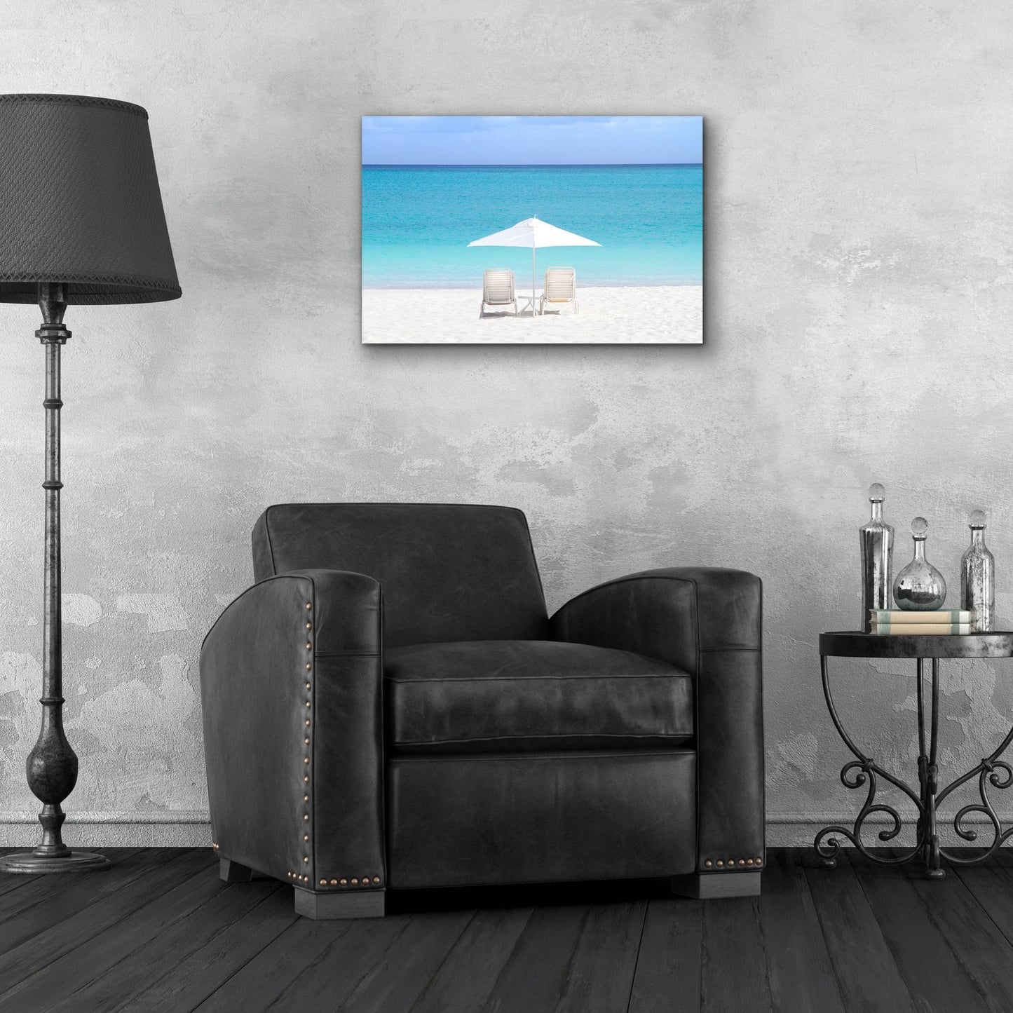 Epic Art 'Turks And Caicos Island' by Verne Varona, Acrylic Glass Wall Art,24x16