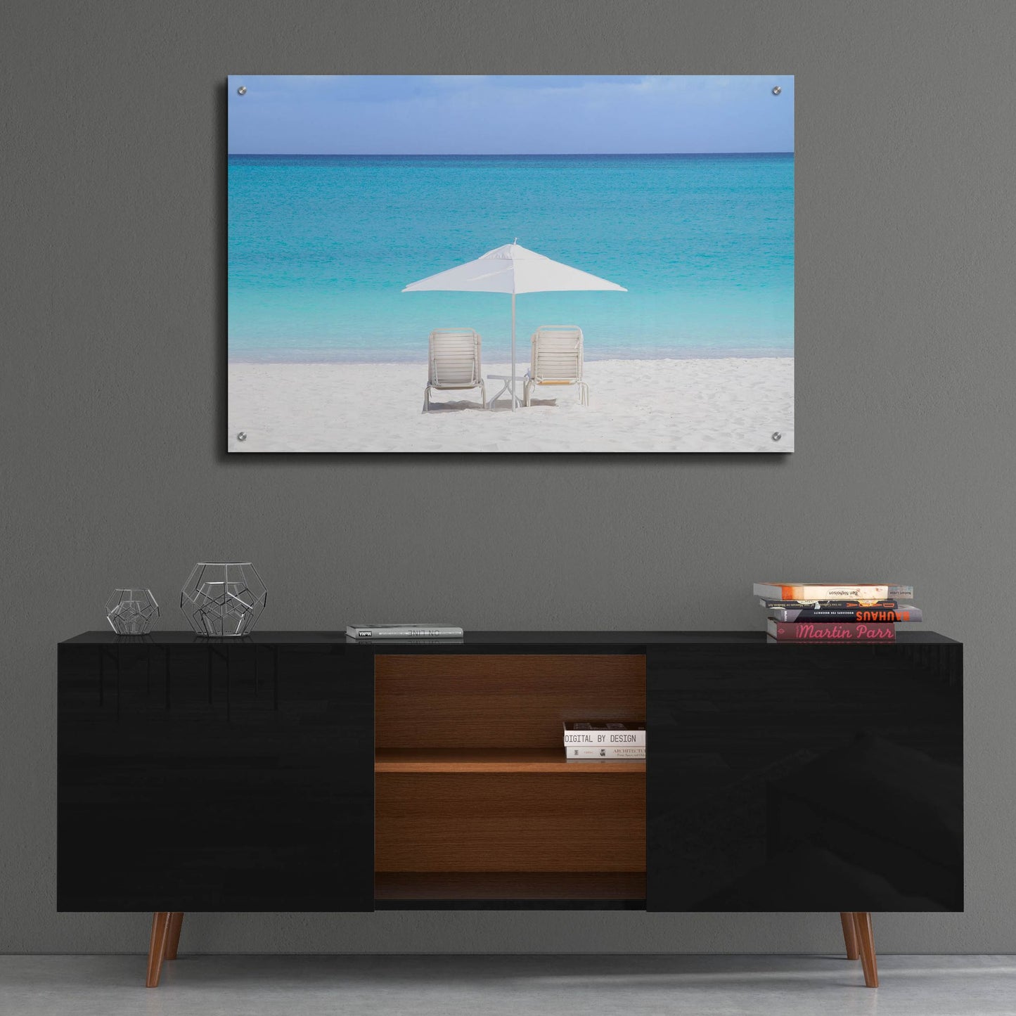 Epic Art 'Turks And Caicos Island' by Verne Varona, Acrylic Glass Wall Art,36x24