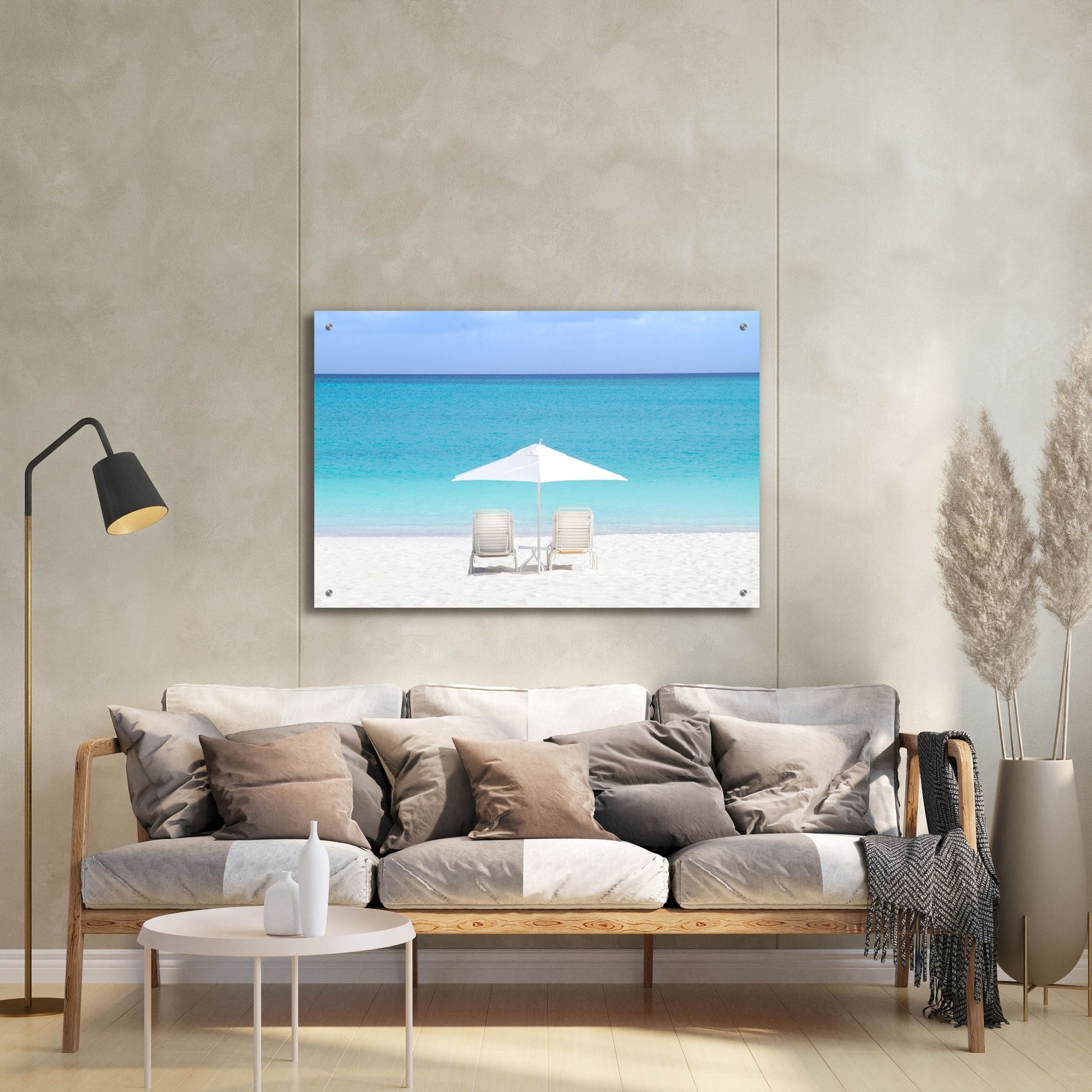 Epic Art 'Turks And Caicos Island' by Verne Varona, Acrylic Glass Wall Art,36x24