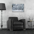 Epic Art 'White Wonder' by Verne Varona, Acrylic Glass Wall Art,24x16