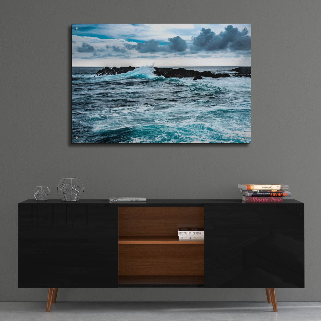 Epic Art 'Wind And Wave' by Verne Varona, Acrylic Glass Wall Art,36x24
