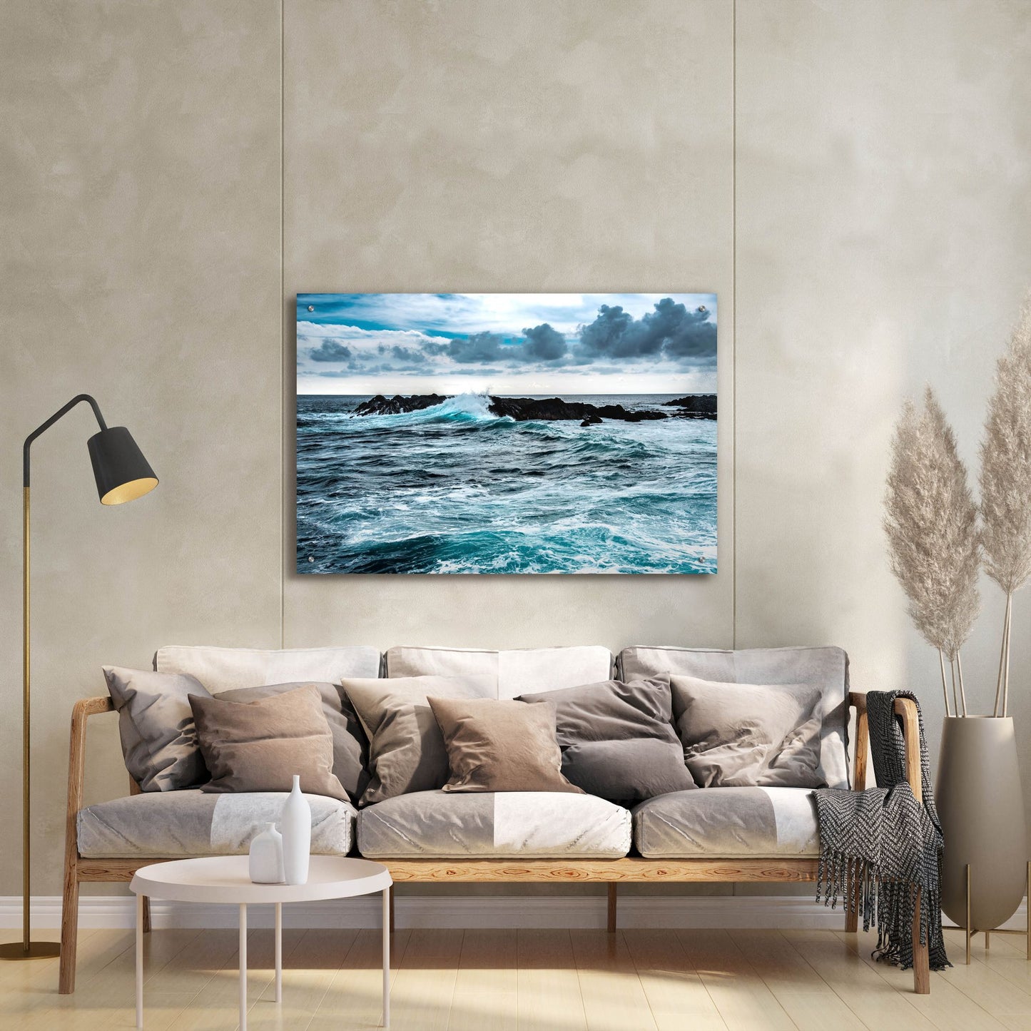 Epic Art 'Wind And Wave' by Verne Varona, Acrylic Glass Wall Art,36x24