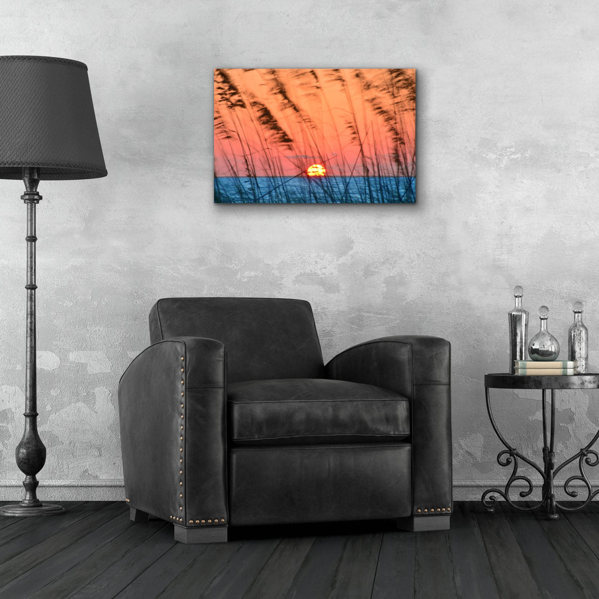 Epic Art 'Sun Dance' by Steve Vaughn, Acrylic Glass Wall Art,24x16