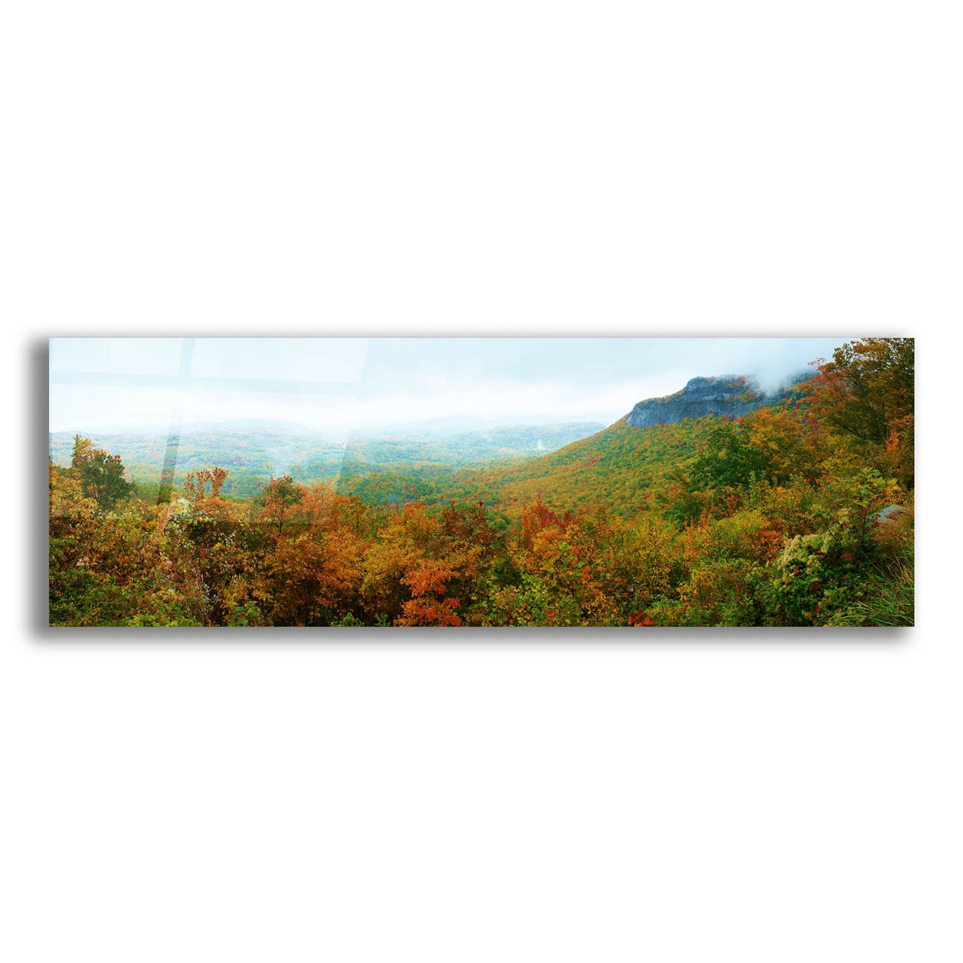 Epic Art 'Whiteside Overlook' by Steve Vaughn, Acrylic Glass Wall Art