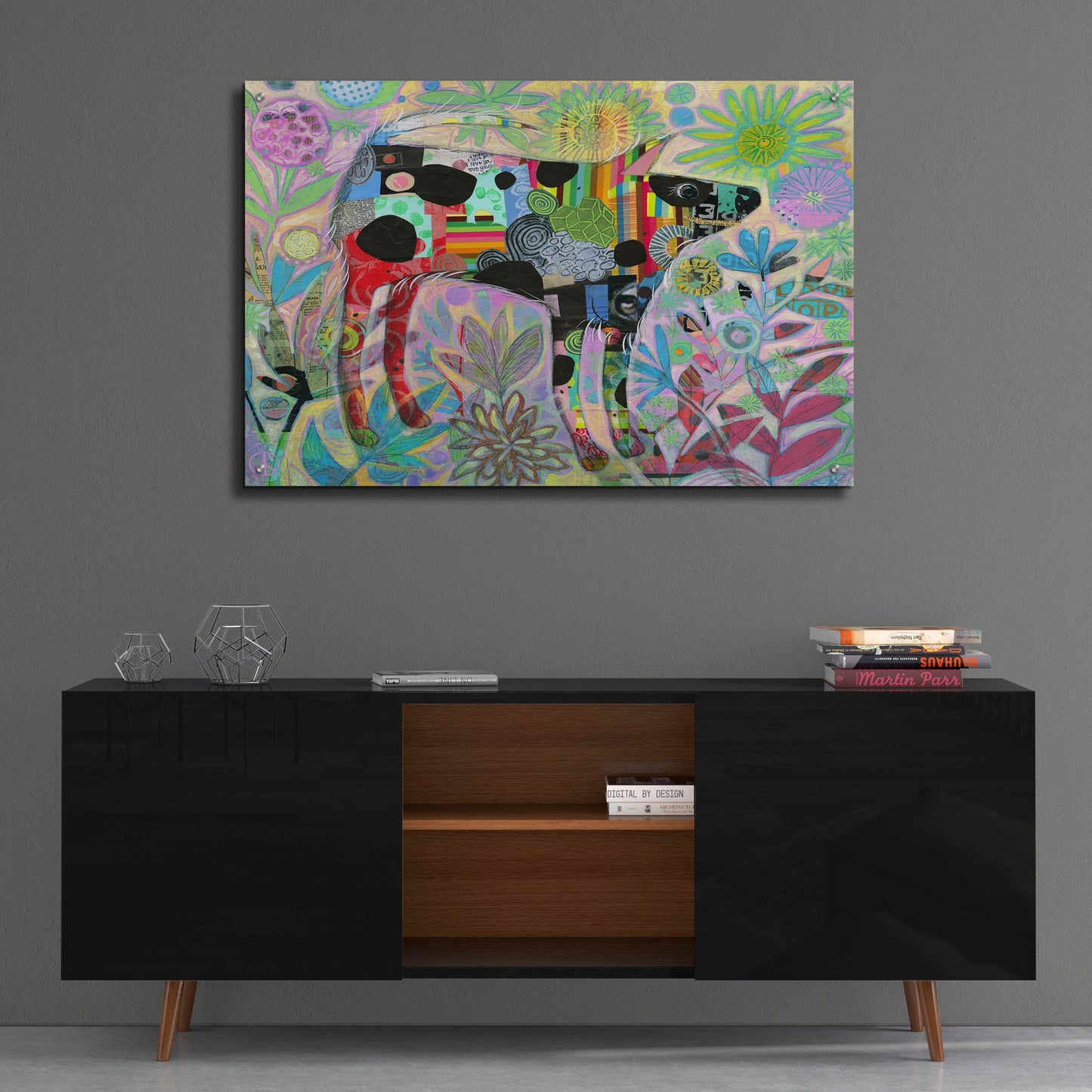 Epic Art 'This Old Pup Has Always Been There For Me' by Judy Verhoeven, Acrylic Glass Wall Art,36x24