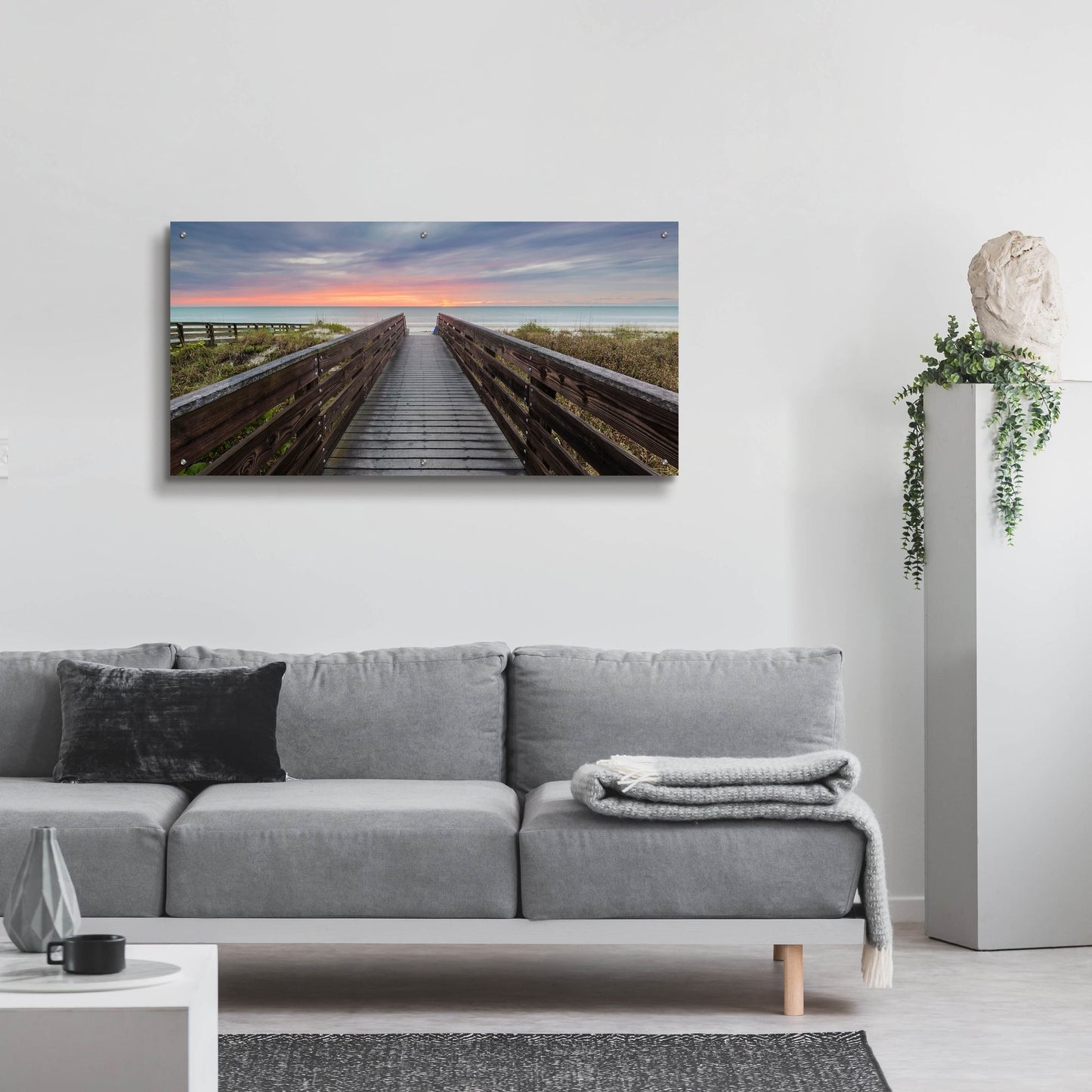 Epic Art 'At Day'S End' by Andrew Vernon, Acrylic Glass Wall Art,48x24