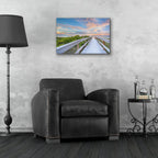 The Walk To Sunset Beach by Andrew Vernon - 24x16 acrylic wall art in a room