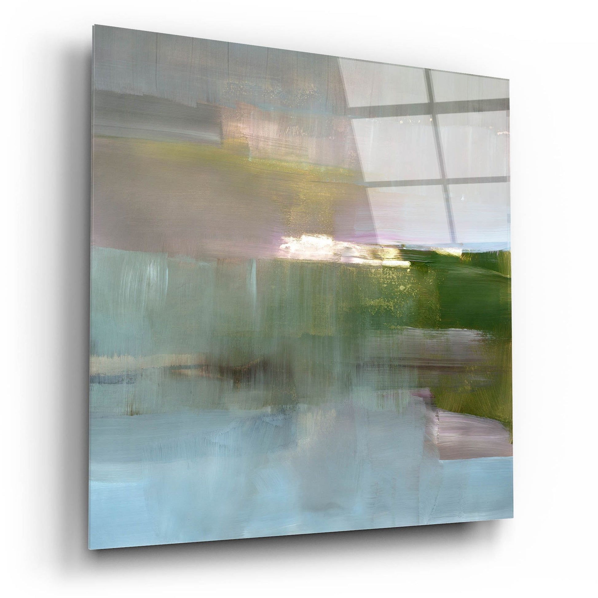 Epic Art 'Spatial Composition 07 10 2019' by Stephanie Villafane, Acrylic Glass Wall Art,12x12