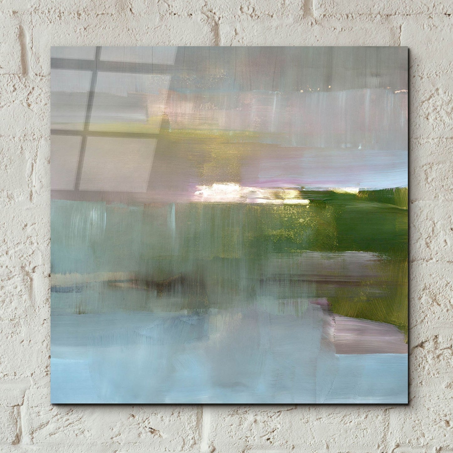 Epic Art 'Spatial Composition 07 10 2019' by Stephanie Villafane, Acrylic Glass Wall Art,12x12