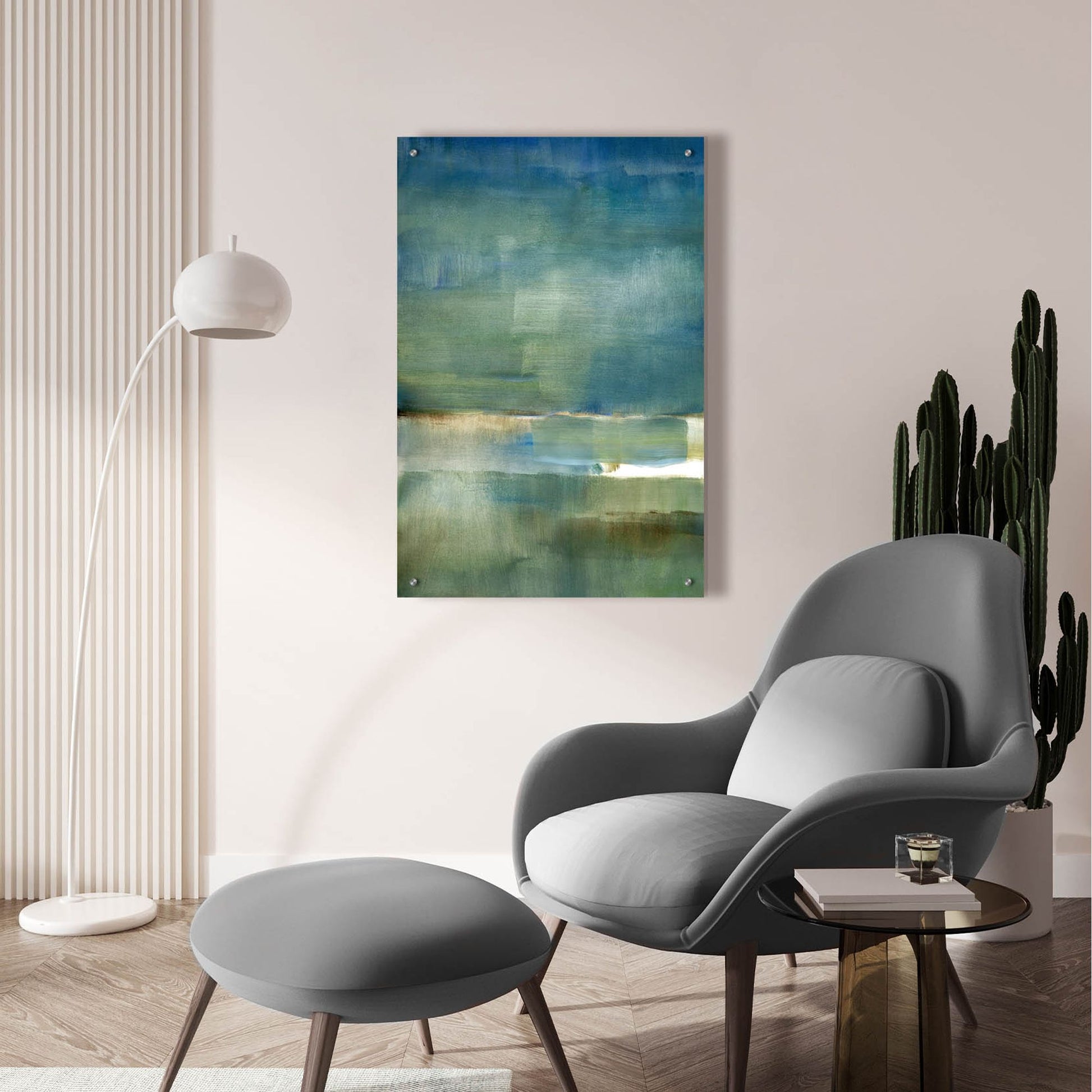 Epic Art 'Spatial Composition 10 10 2019' by Stephanie Villafane, Acrylic Glass Wall Art,24x36