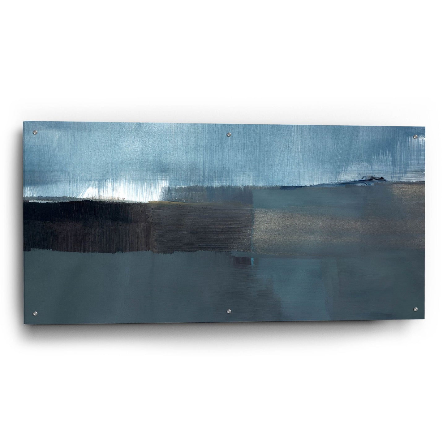 Epic Art 'Spatial Composition 13 10 2019' by Stephanie Villafane, Acrylic Glass Wall Art,48x24